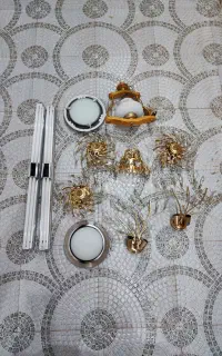 ۱۱ عدد لوستر دونه ای ۴۰۰ تومن