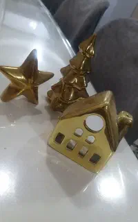 ست دکوری طلایی براق