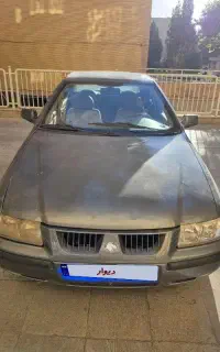 سمند ال ایکس مدل۱۳۸۴ ماشین روشن و فعال