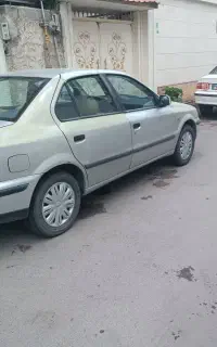 سمند نقره ایی مدل ۸۳