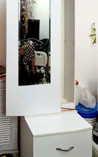 آینه قدی با دو کشو