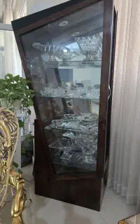 بوفه و ویترین چوبی