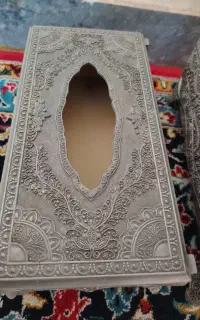 ست دستمال کاغذی و سطل زباله پیوتر