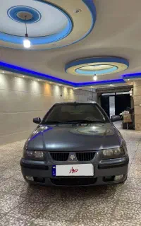 سمند Lxمدل 93بی رنگ و خط خش