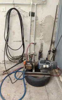 کارواش صنعتی ۳اسب تکفاز و‌ وینچ