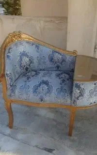 میز تلفن مبلی باچوب طبیعی راش