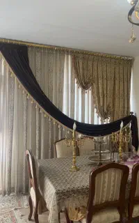 پرده پذیرایی در حد نو کاملا سالم