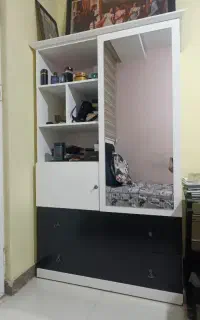 کمد لباس جا کتابی وکشو عمق دار بزرگ