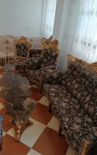 مبل سلطنتی طرح خورشید 9 نفره
