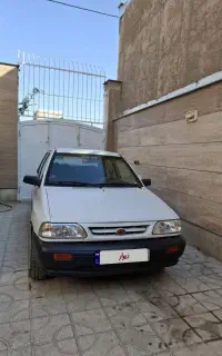 پراید سفید مدل ۸۲