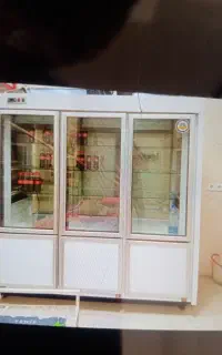 یخچال بزرگ س درب ویترینی