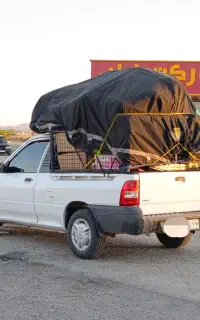 حمل بار با پراید وانت