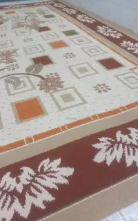 گلیم فرش ۲در۱نیم