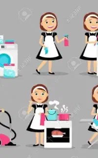 پرستار بچه و کار در منزل شبانه روزی ۴ روز در هفته