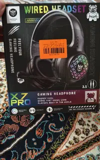 هدست با سیم اونیکوما مدل X7 pro نو