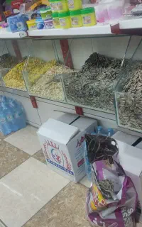 جای حبوبات شیشه ای