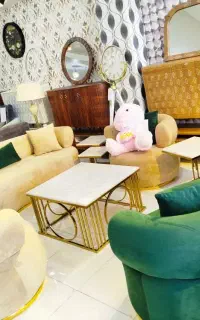مبل گرد مینیمال کارخانه مبل زرکالا مدل 4