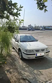سمند ef دوگانه فابریک بدون رنگ