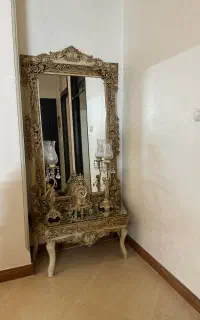 ایینه و شمعدان
