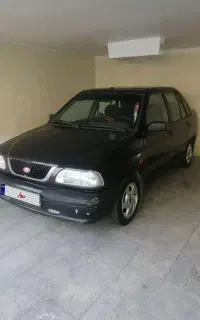 پراید 141 عنابی EX مدل 91
