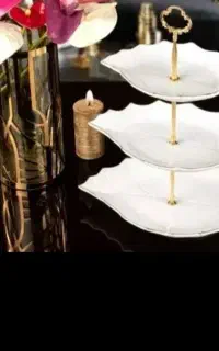 شیرینی خوری برگ ۳طبقه