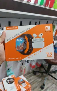 فروش ویژه ساعت هوشمند kw95 ultra max همراه ایرپاد