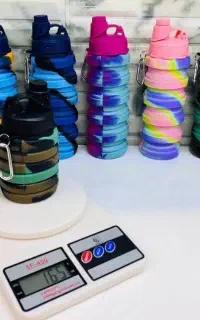 قمقمه سیلیکونی تاشو