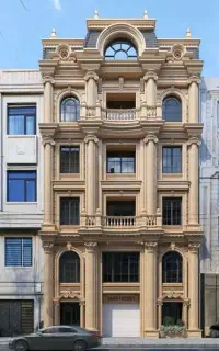 اجرای نمای ساختمان ـکاشی کاری و سرامیک و