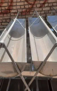 آبخوری و علوفه دان انواع دام گالوانیزه مدل vp69s02