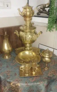 سماور برنجی