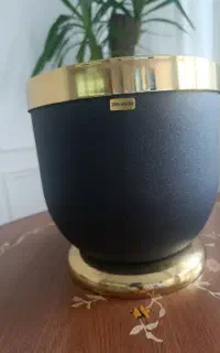 گلدان فایبر گلاس رومیزی رنگ ثابت