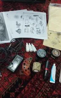 وسایل تاتو بدن