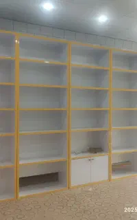 قفسه MDF با رنگ فانتزی