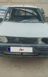 پراید تصادفی