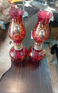 چراغ نفتی قدیمی زمان قاجارشاه