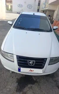 سمند سورن مدل ۱۴۰۰ سفیدفول بدون رنگ
