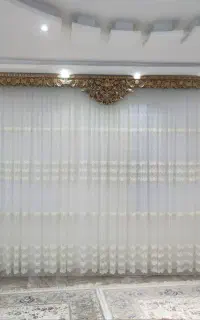 پرده پذیرایی و اتاق در حد نو
