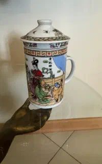 لیوان دمنوش ساز چینی