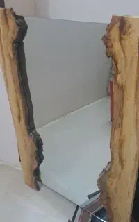 آینه چوبی قدی