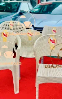 میز و صندلی پلاستیکی طرح شاملو ناهارخوری مسجد
