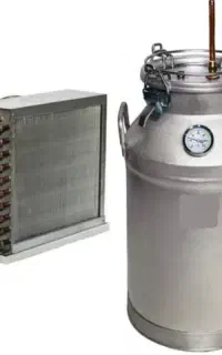 دیگ‌ عرق گیری ۳۰ لیتری با کندانسور برقی