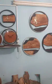 ساعت دیواری ورومیزی چراغ دار در ابعاد مختلف