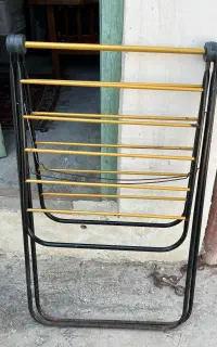 بند رخت فلزی مشکی طلایی