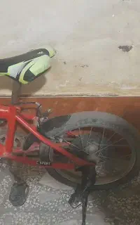دوچرخه سایز۱۶ زیاد استفاده نشده