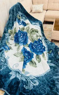 پتوی یکنفره(ضخیم) شکوفه