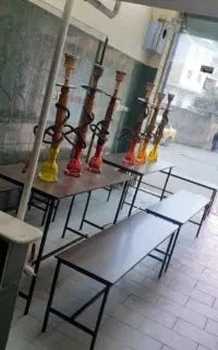 میز نیمکت کافه