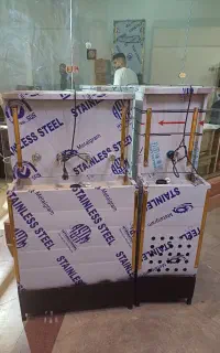 ابسردکن yakhsin استیل شناور دار uv