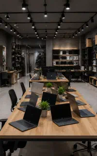 لپتاپ مشکی نقره ای طوسی دل اچ پی لنوو