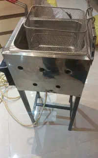 سرخ کن صنعتی تک لگنه