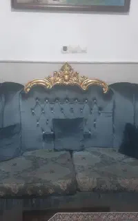 مبل نیمه استیل سه نفره